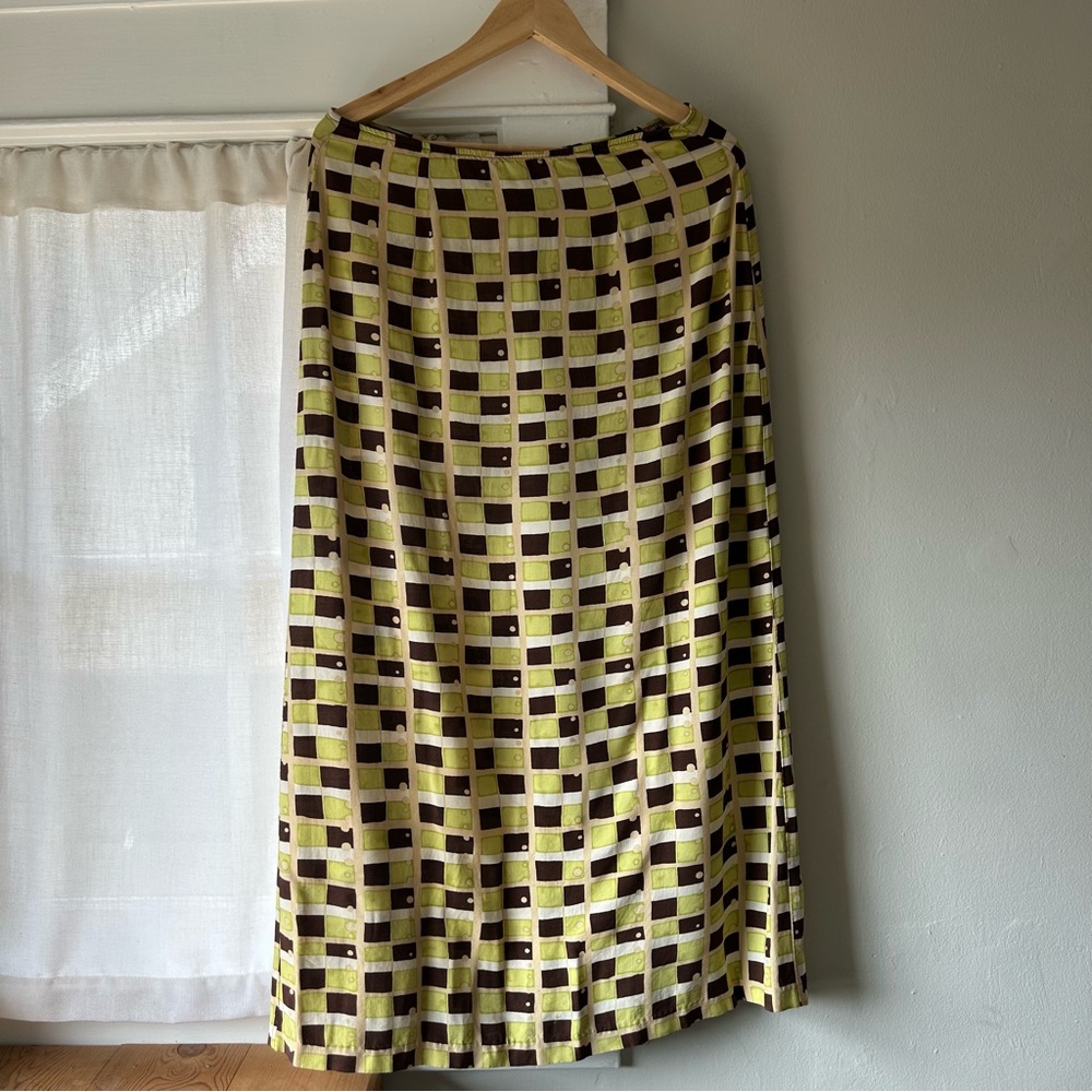 Express patterned maxi skirt